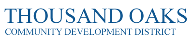 Thousand Oaks Community Development District Logo